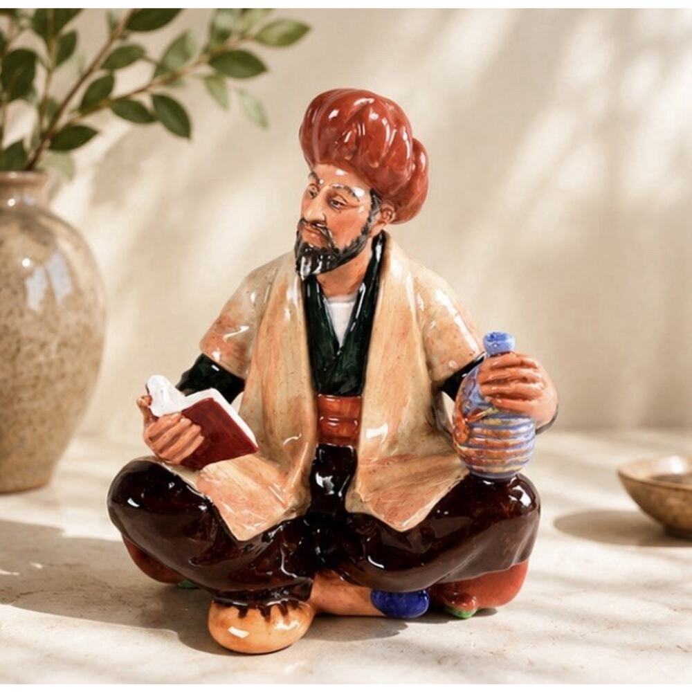 Vintage Royal Doulton Omar Khayyam Persian Scholar Bone China Figurine HN2247